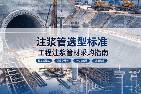 墨竹工卡注浆管选型标准
