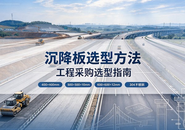 墨竹工卡沉降板选择方法