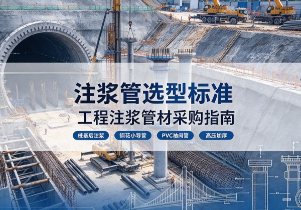 墨竹工卡注浆管选型标准